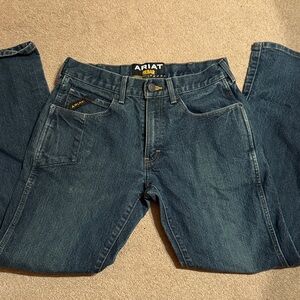 Ariat Men's Dark Blue Relaxed Jeans